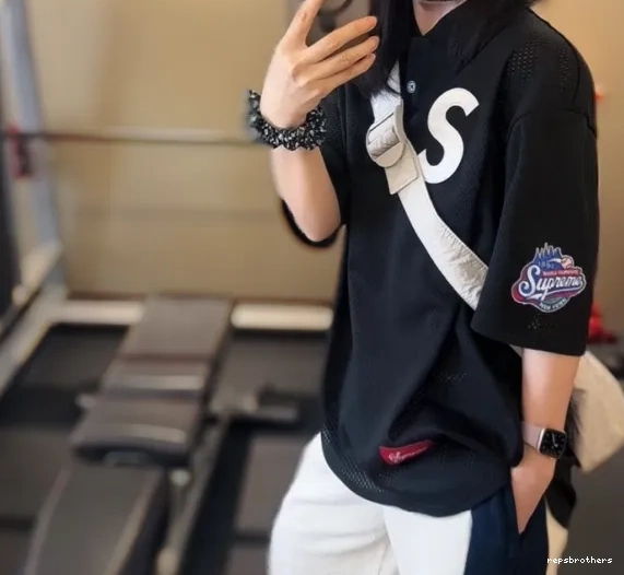 24FW BASEBALL S HENLEY LOGO ¥209 TEE 0402